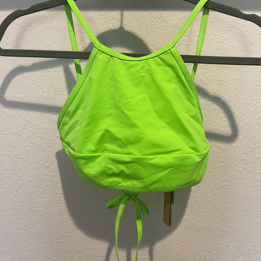 Skims Swim High neck top size small